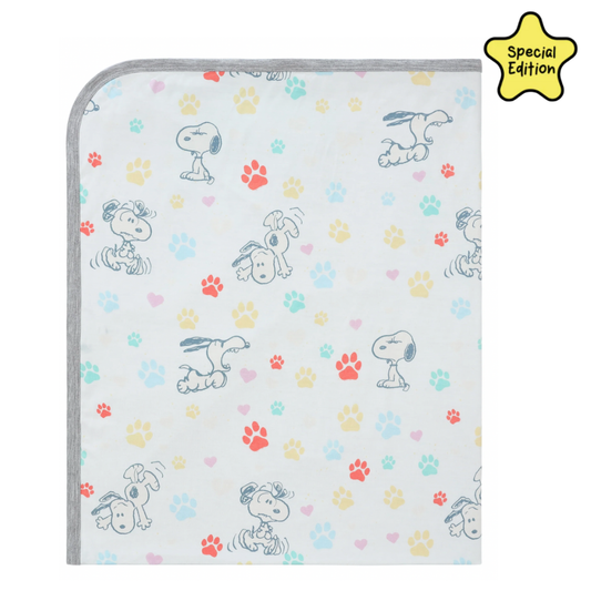 Single Layer Snoopy Blanket S01 White - 36M