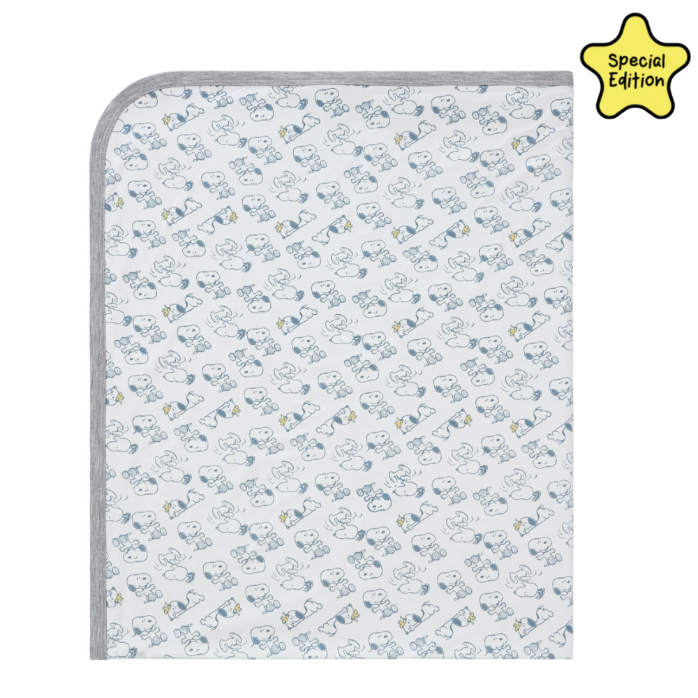 Single Layer Snoopy Blanket S02 White - 36M