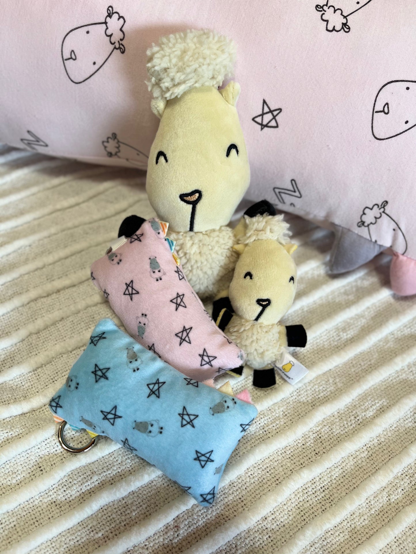 Keychain Bed-Time Buddy Small Stars & Sheepz - 10cm