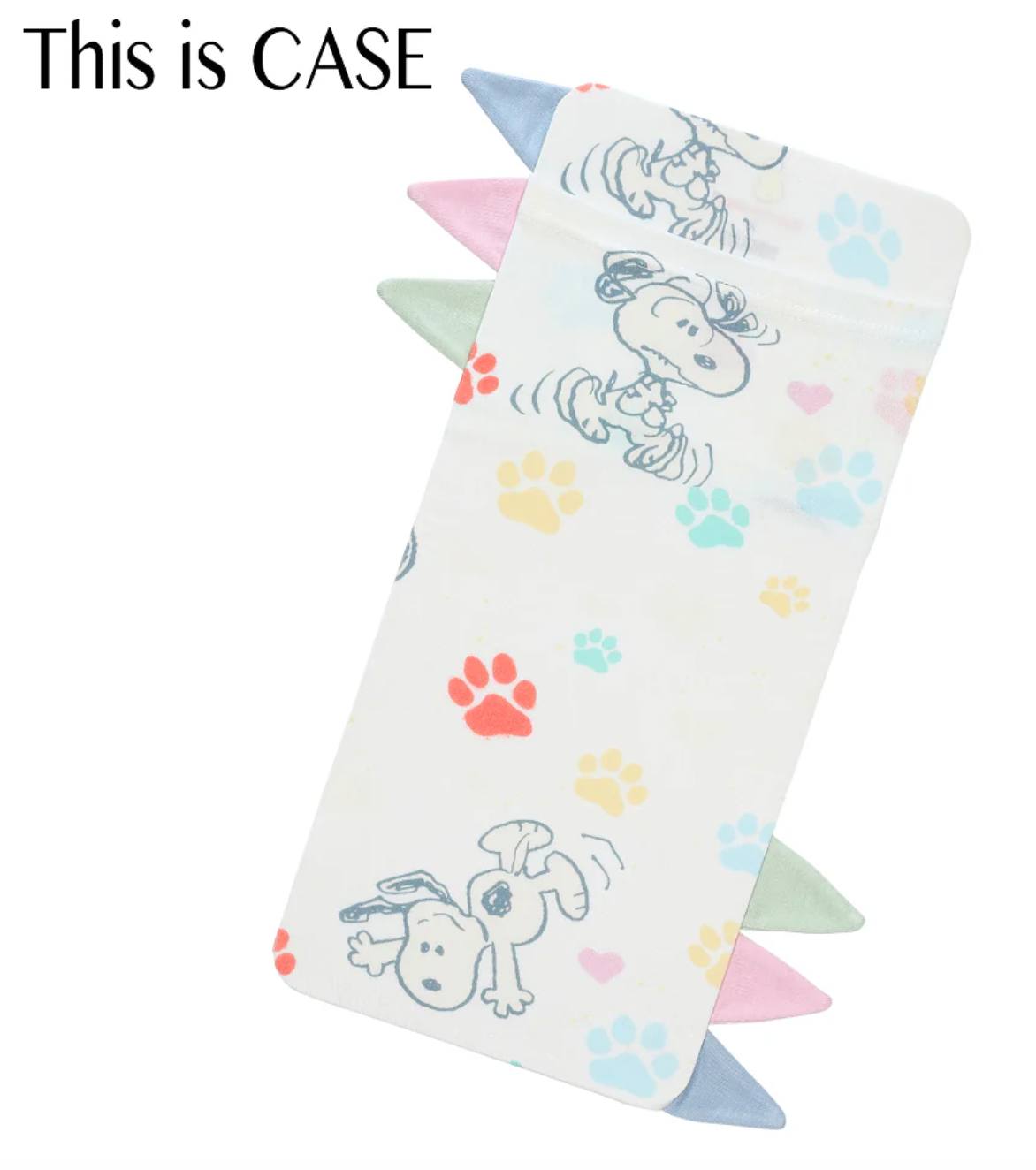 Small Snoopy Bed-Time Buddy CASE S01 White