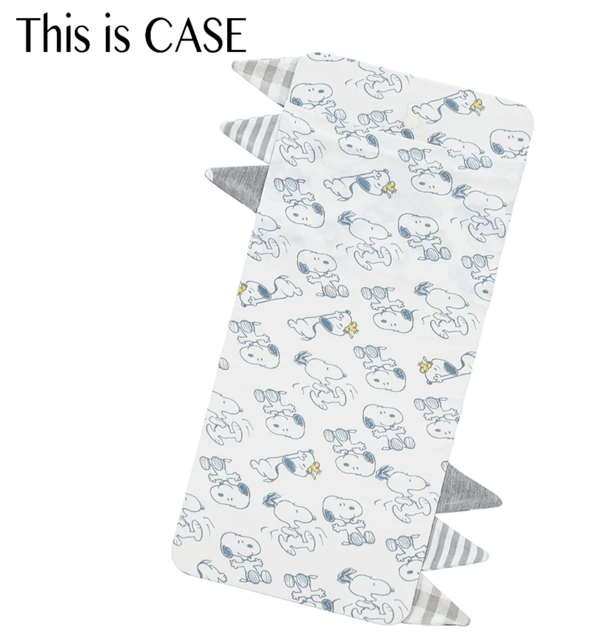 Small Snoopy Bed-Time Buddy CASE S02 White