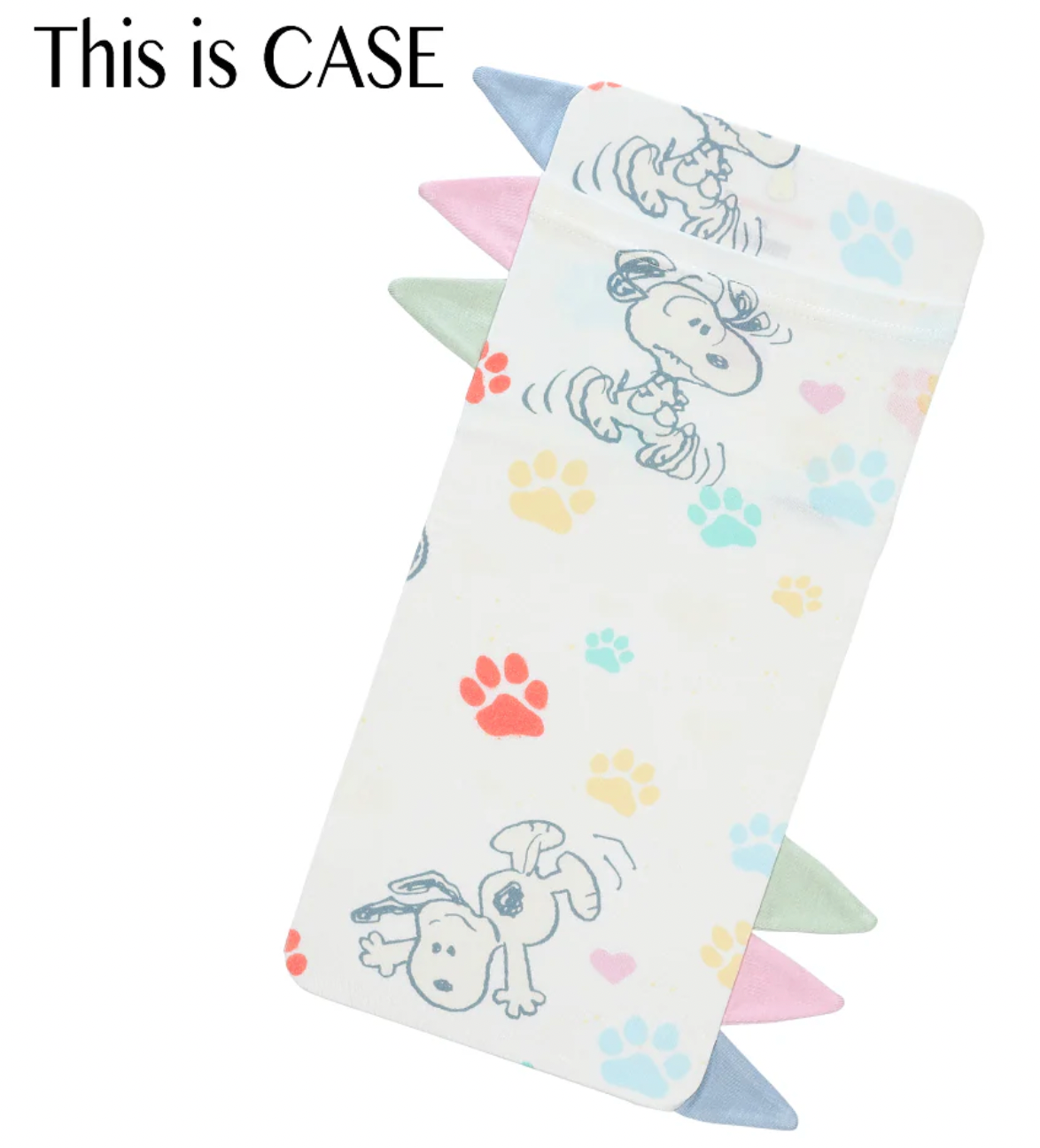 Jumbo Snoopy Bed-Time Buddy CASE S01 White