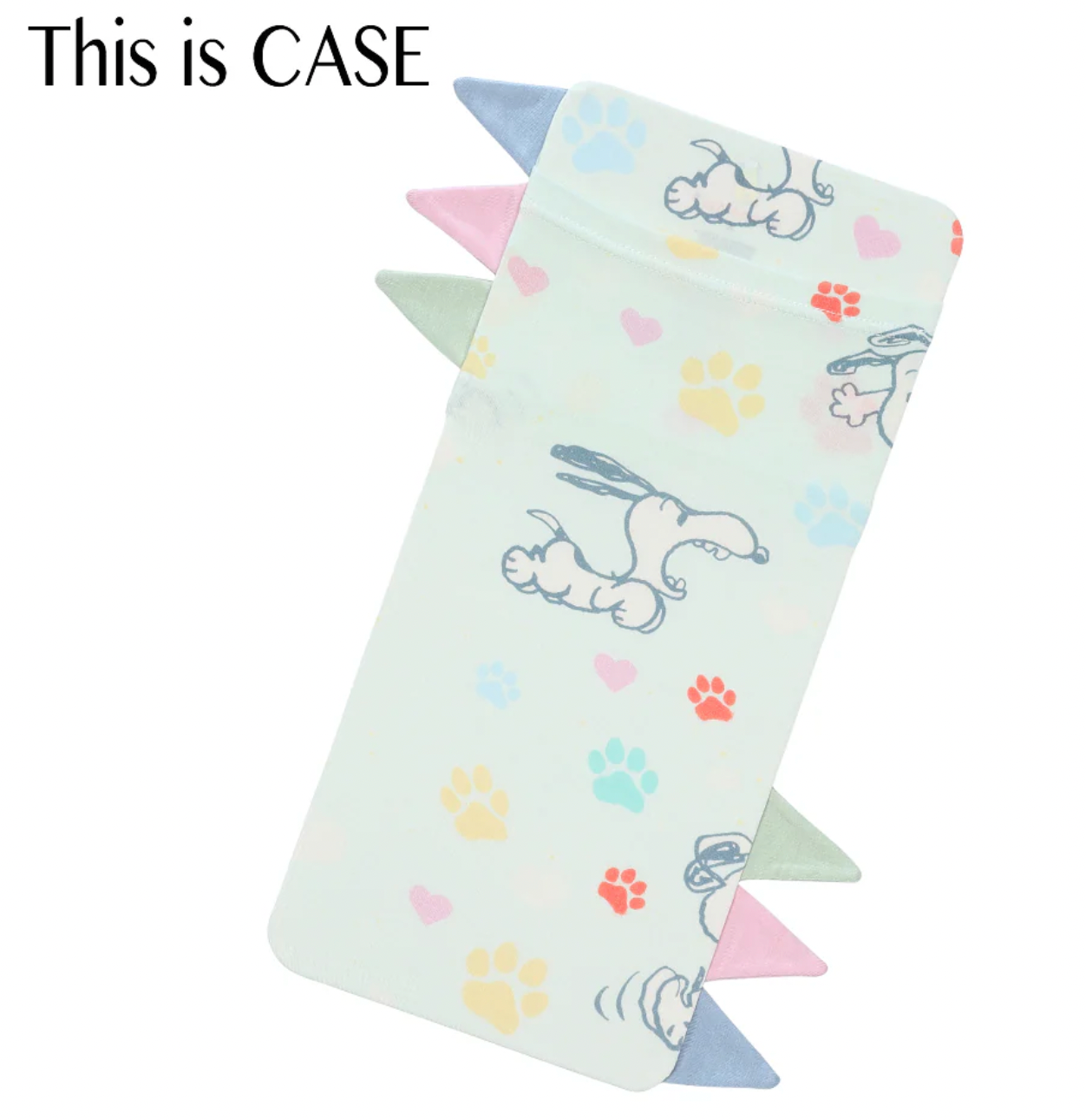 Jumbo Snoopy Bed-Time Buddy CASE S01 Green