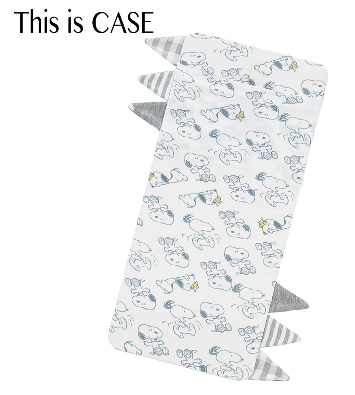 XL Snoopy Bed-Time Buddy CASE S02 White