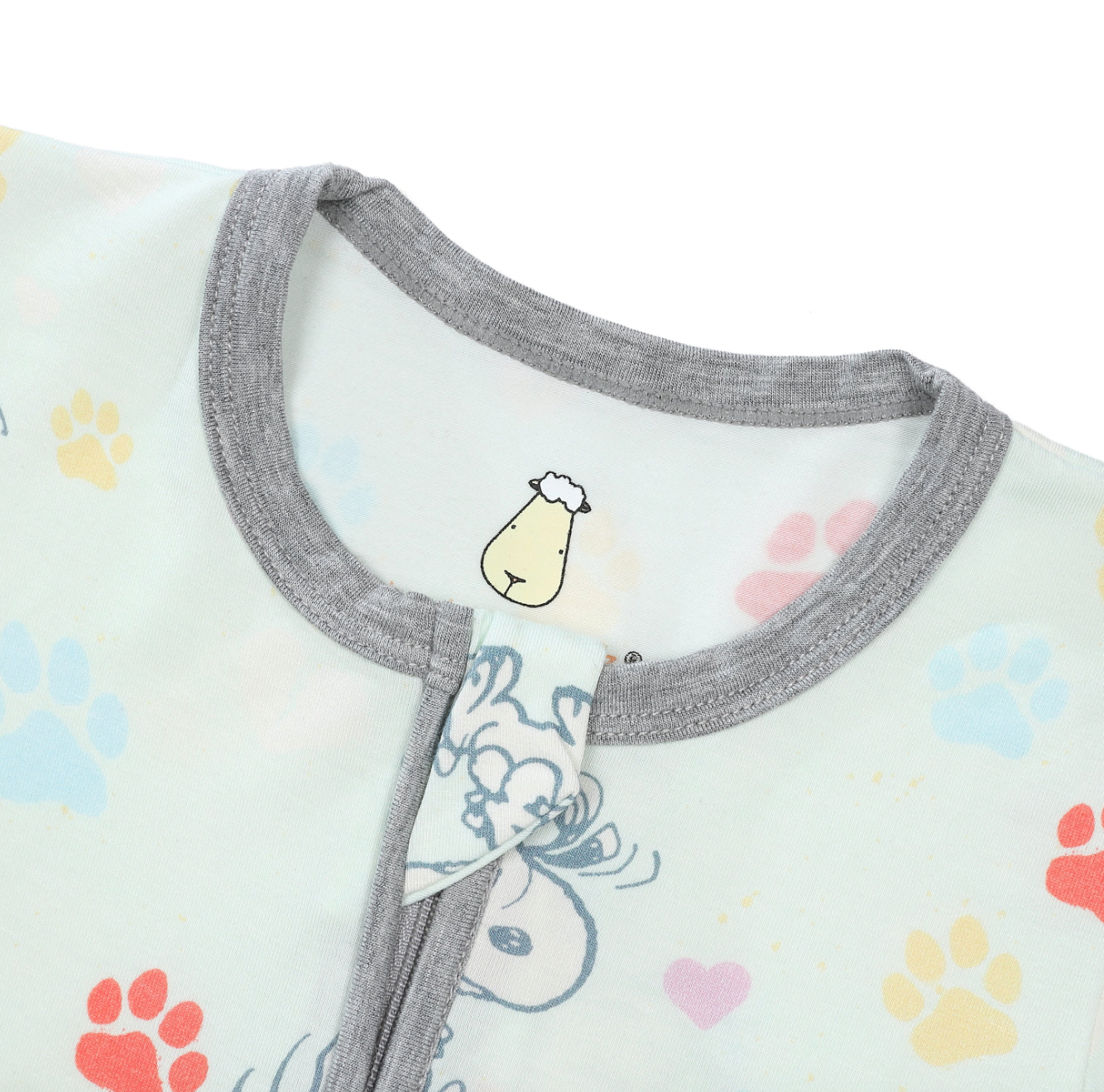Snoopy Zip Romper S01 Green
