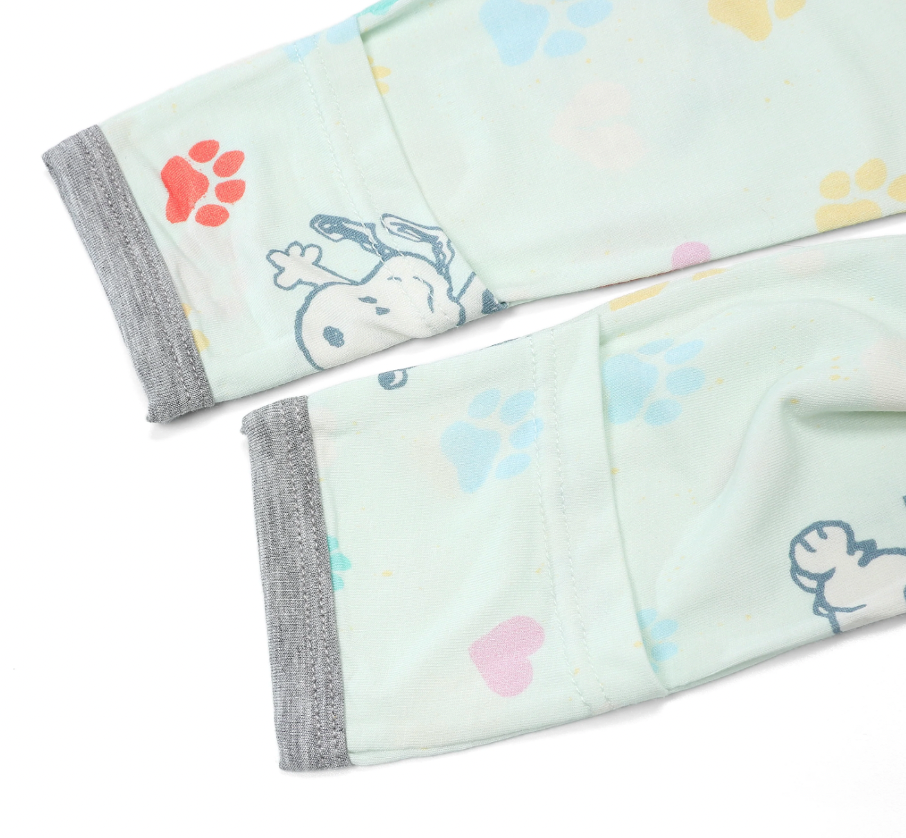 Snoopy Zip Romper S01 Green