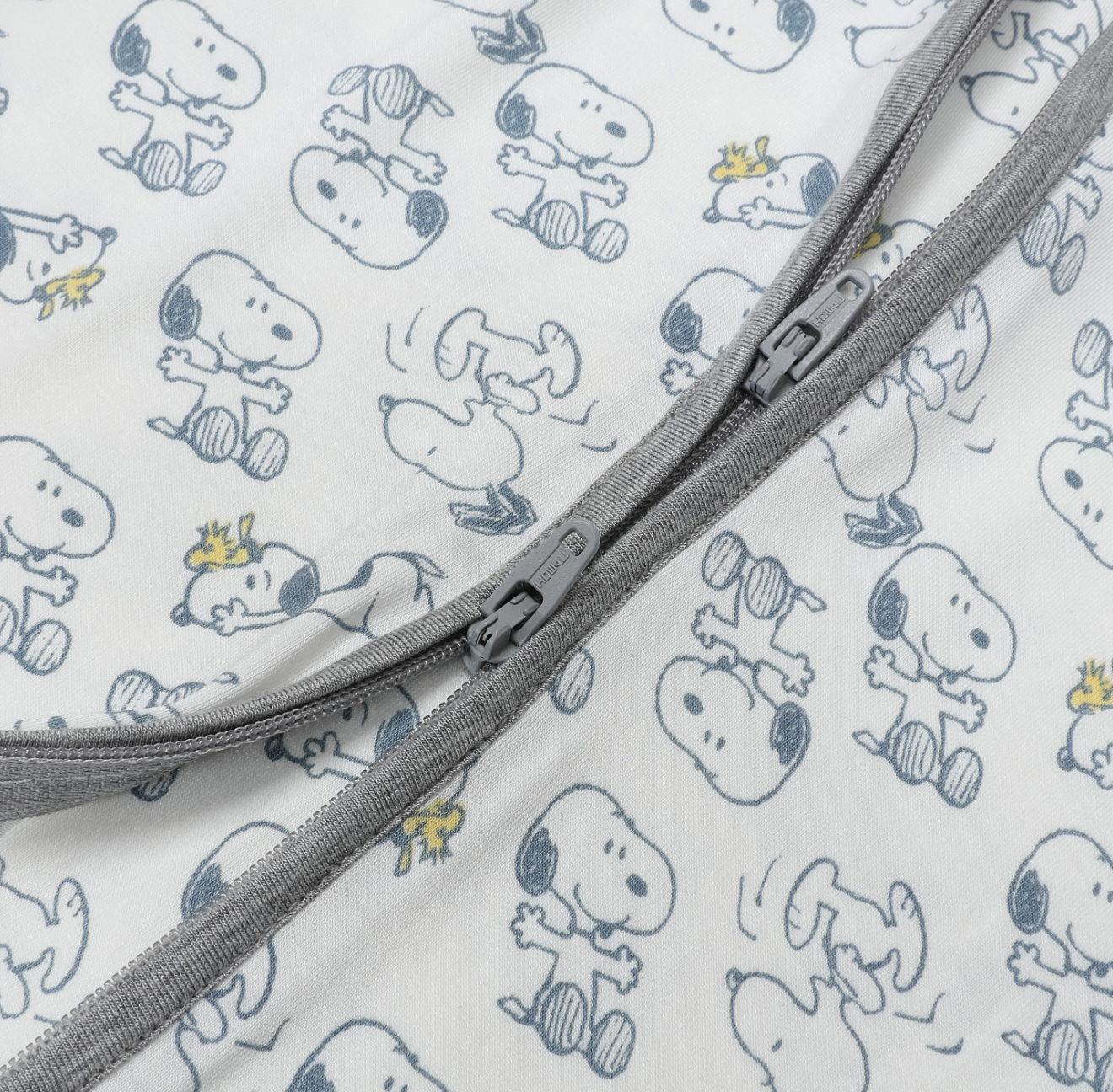 Snoopy Zip Romper S02 White