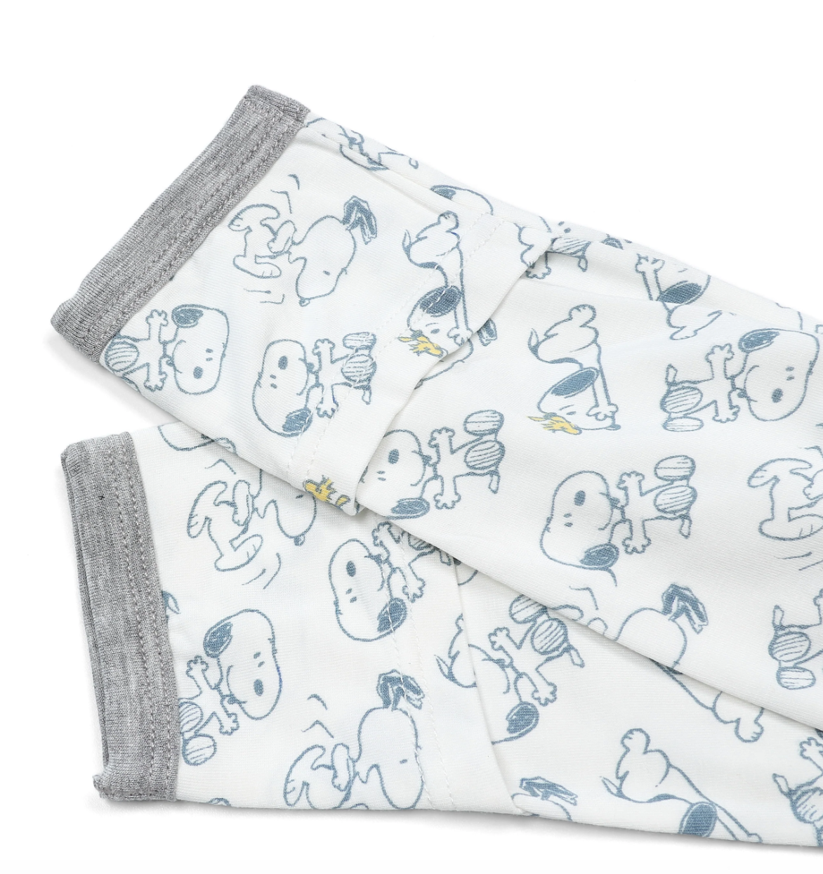 Snoopy Zip Romper S02 White