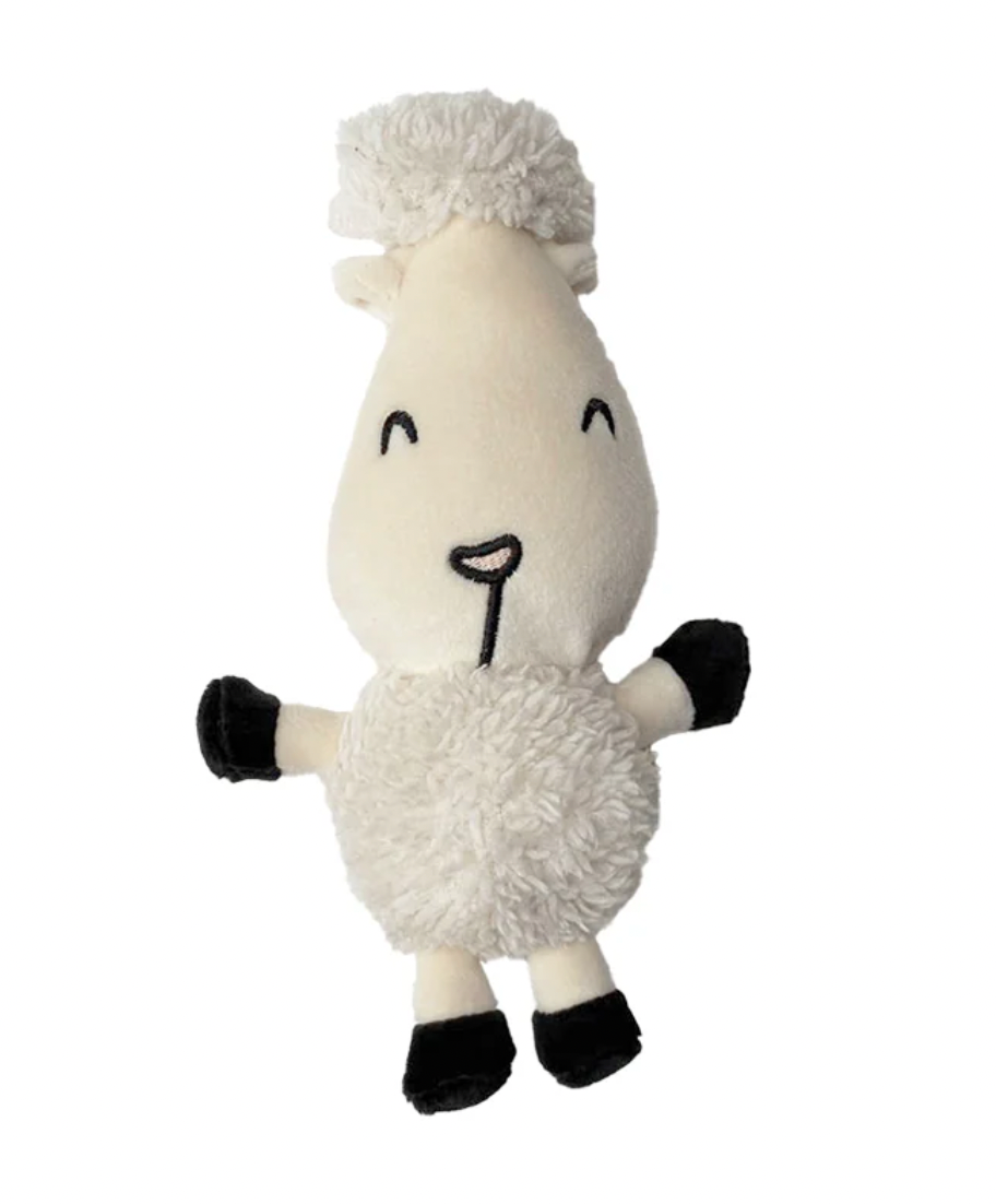 Baa Baa Soft Toy A Fluffy Keychain - 16cm Small