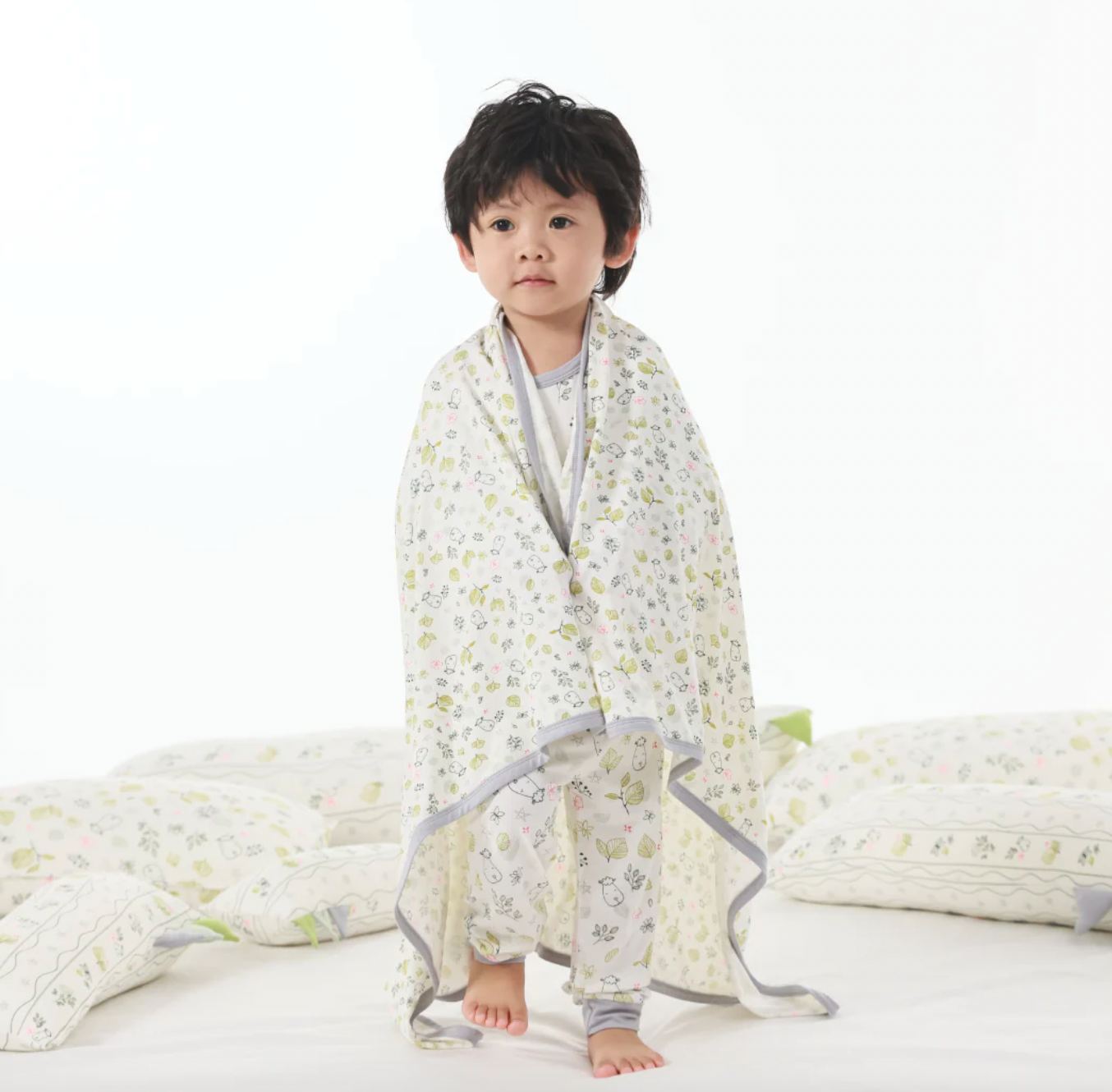 Single Layer Blanket Dream Garden A Cream - 36M