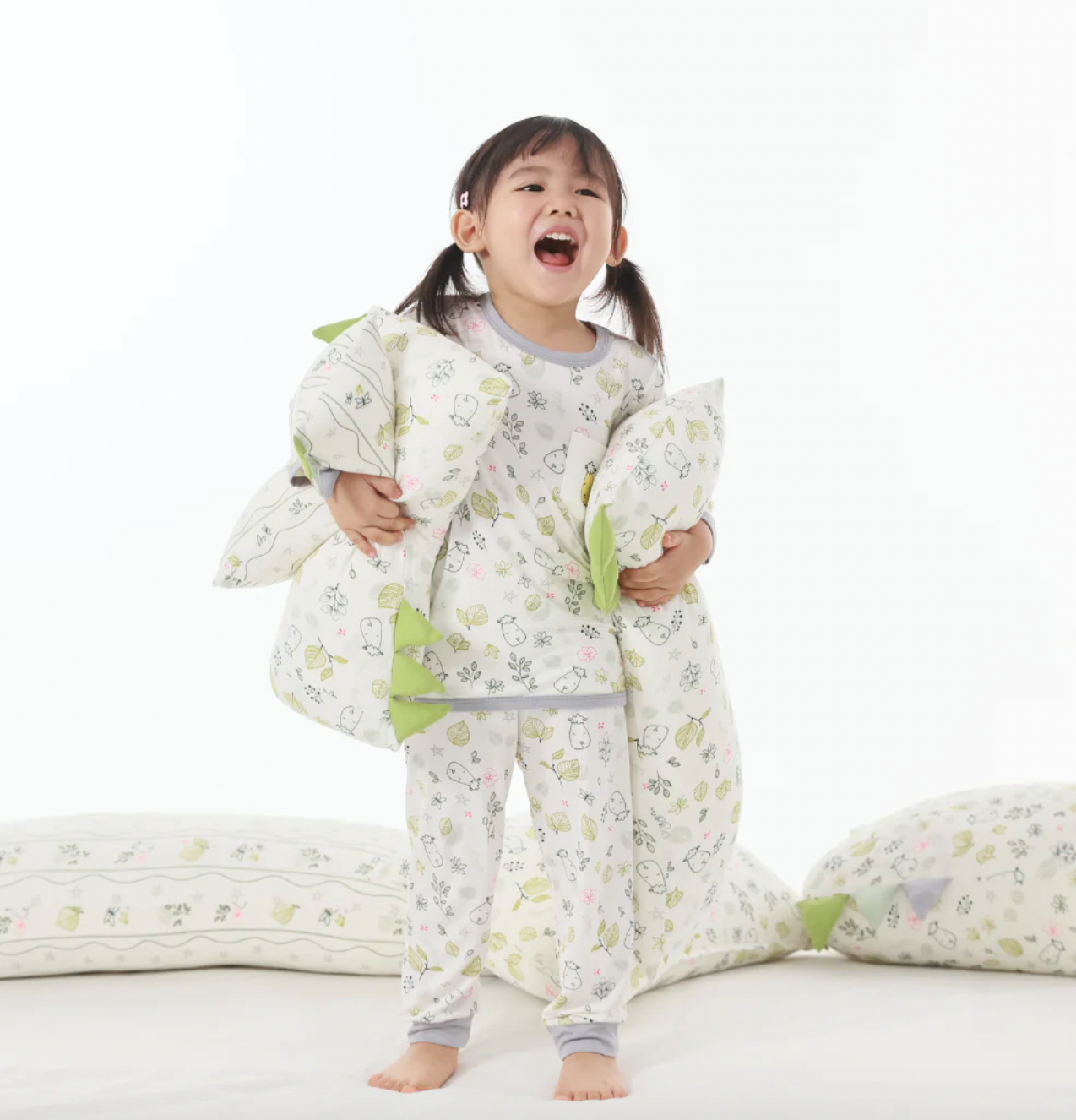 Pyjamas Set Dream Garden A Cream + Dream Garden A Cream