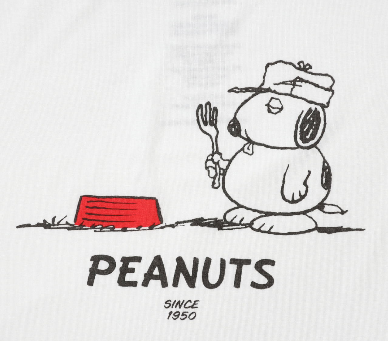 Snoopy V2 PJ Set Short Sleeve Shirt S29 White + Shorts S29 White